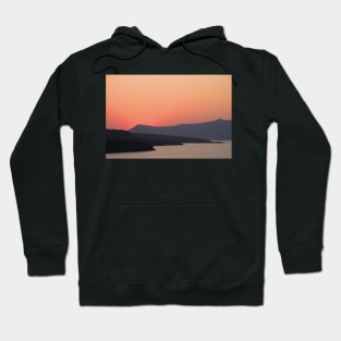 Sunset at Santorini Hoodie